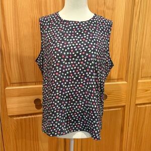 Notations Pastel Polka Dot Print
Sleeveless Top
